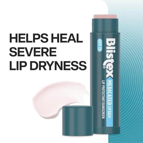 Medicated Lip Balm SPF 15 - 24 Hour Moisture, 0.15 oz, 3 Pack Variation