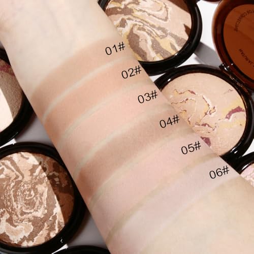 Baked Balance Illuminating Foundation, Oil Control Matte Perfection Face Powder - Medium | Buildable Sheer to Light Coverage | Flawless Satin Finish