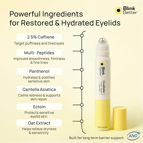 BlinkBetter CicaRoller+ Cooling Eye Roller Serum 15ml