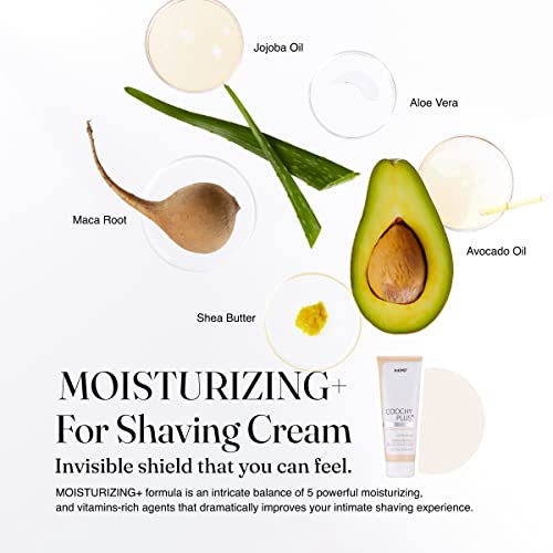 Unscented Intimate Shaving Cream & After Shave Kit - Moisturizing, pH Balanced, 12 Fl Oz