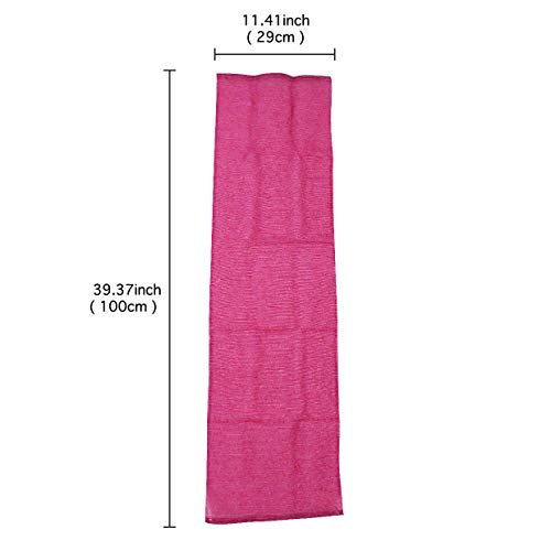 Extra Rough, Exfoliating Washcloth [Made in Japan] Exfoliating Towel Special Texture Makes Fluffy Foam Lather, Back Scrubber, Dead Skin Cell Remover [Loofah for Women and Men] (2pcs Set)
