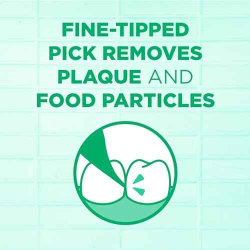 GUM Professional Clean Floss Picks - Extra Strong Shred-Resistant Floss, Easy Grip Handle - Dental Flossers for Adults - Fresh Mint Flavor, 90 Count (Pack of 3)