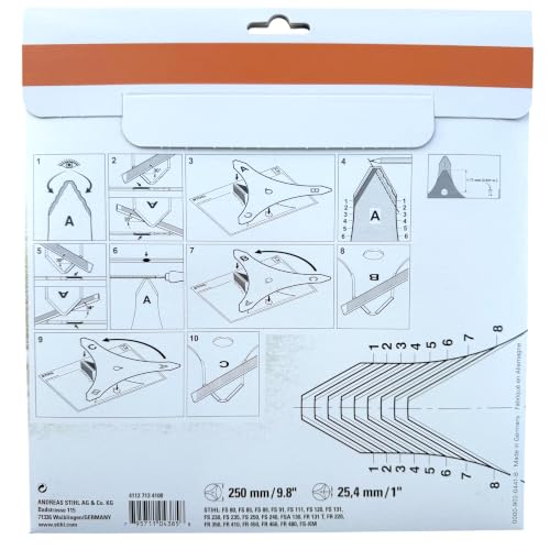 Stihl 25.4 mm Steel Brush Knife Blade for Brushcutters