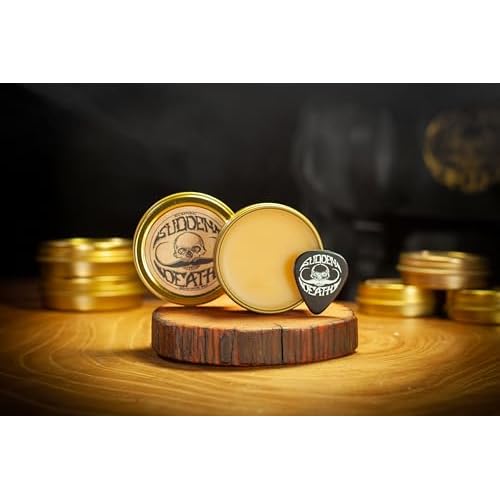 THE VINTAGE GROOMING CO. Sudden Death Strong Hold Mustache Wax and Night Fury Mustache Wax Remover Oil Set