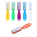 6 Pack Handle Grip Nail Brushes for Toes and Fingernails - Manicure & Pedicure Tools