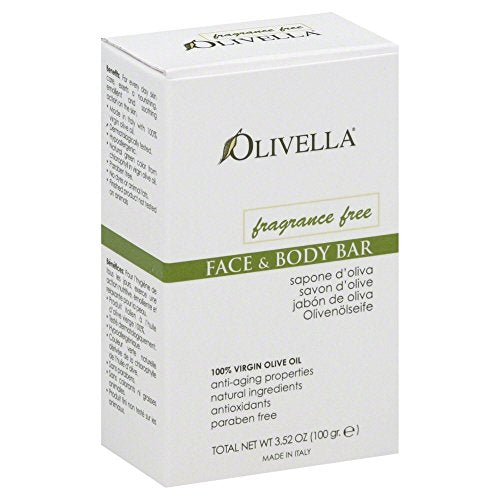 Olivella Bar Soap Fragrance Free 3.52 oz (Multi-Pack)5