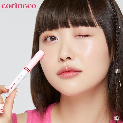 CORINGCO Shimmer Glitter Eye Maker Volume Eyeshadow Stick Quick-Hara Glitter Eye Makeup K-Beauty (2024#04 SET)