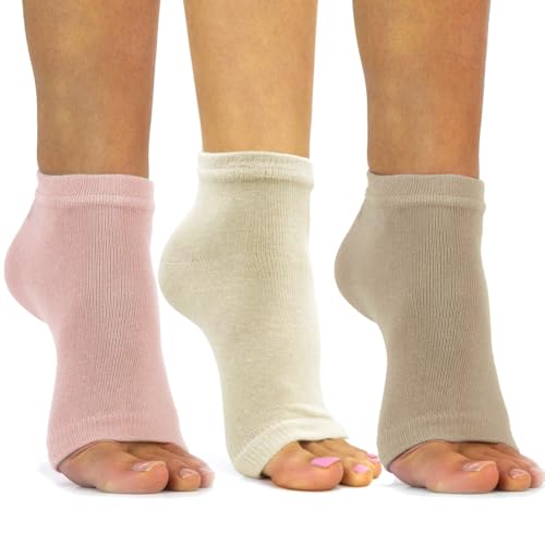 Freetoes Toeless Socks (3-Pack) - Open-Toe Comfort Socks
