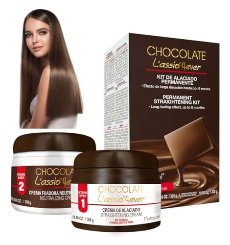 Nutrapel Permanent Hair Straightening Kit - Formaldehyde-Free