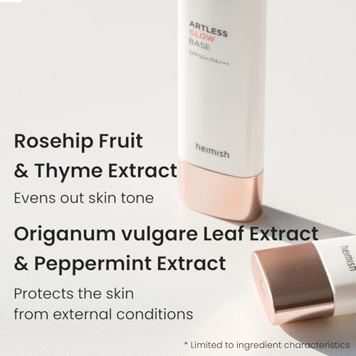 HEIMISH Artless Glow Base SPF 50+ PA++++ Primer Foundation