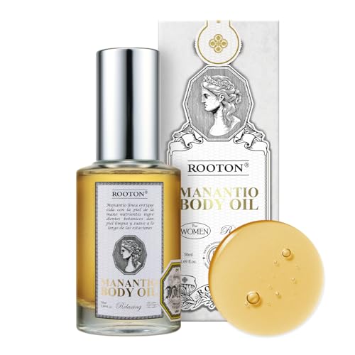 Manantio Women¡¯s Vegan Body Oil Spray, Lightweight Texture for Smooth Skin, Wrinkle Care, Firmness & Hydration, Premium All-in-One Moisturizer, 50ml / 1.69 fl oz
