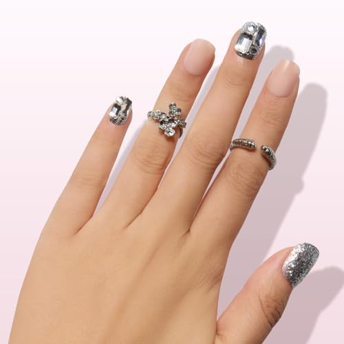 Nail Reformation Disco Ball Press-On Nails Kit - 30 Pcs