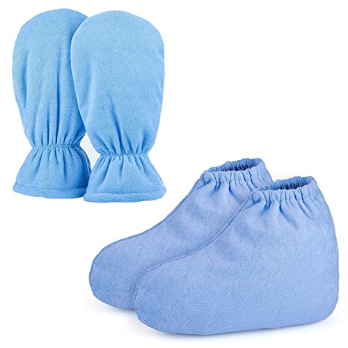 200pcs Paraffin Bath Liners for Hand & Paraffin Wax Mitts for Hand and Feet, Segbeauty Plastic Thermal Mitten Bags, Heated Hand SPA Mittens, Glove Mitt Liner Covers for Wax Warmer