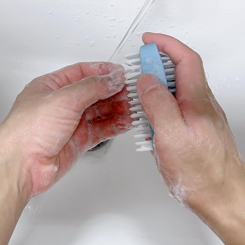 Two-Sided Nail Brush for Cleaning Fingernails - 2 Pack