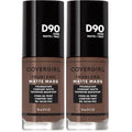 Covergirl Trublend Matte Made Liquid Foundation, D90 Espresso, 1.014 Fl Oz (Pack of 2)