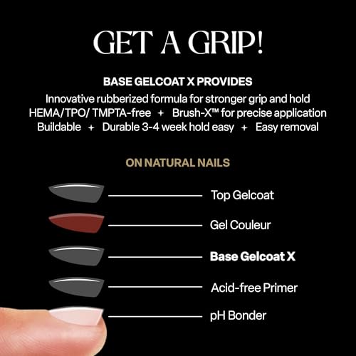 Aprés Base Gelcoat X 15ml - HEMA & TPO-Free Rubber Base Coat Gel Polish