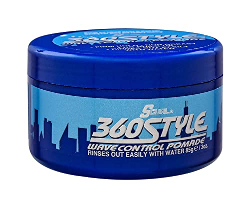 Luster's S-Curl 360 Wave Control Pomade - 6 Pack (3 oz each)