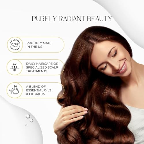 Hair Growth Oil with Rosemary & Castor – 50ml Vegan Scalp Treatment