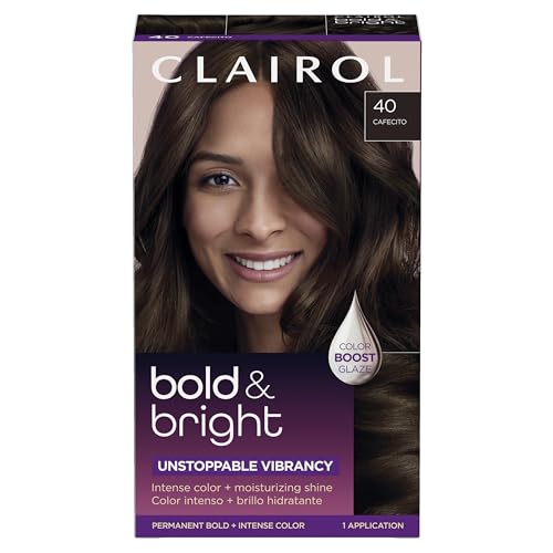 Clairol Bold & Bright Permanent Hair Dye 40 Cafecito - 5.48 Fl Oz