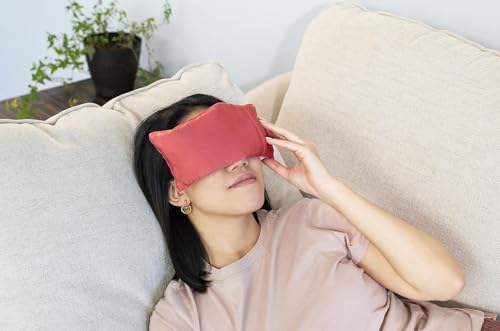 DreamTime Rose Eye Pillow – Natural Aromatherapy & Cold Therapy Mask