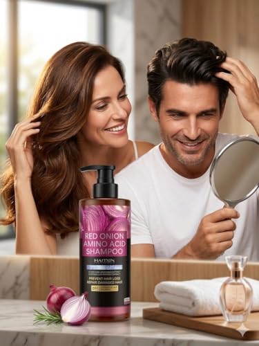 Red Onion Amino Acid Shampoo 500ml - Strengthens & Nourishes Hair