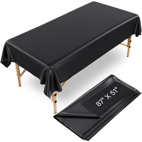 Noverlife Waterproof Massage Table Sheet - Reusable PVC Waxing Mat (87x51 in)