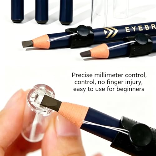 5-Pack Pull String Eyebrow Pencil Set – Black