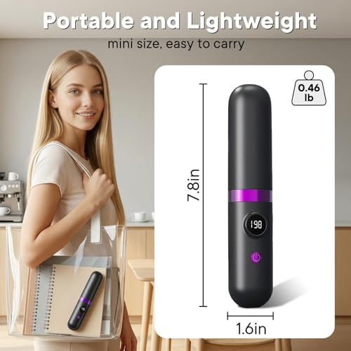 Cordless Hair Straightener Brush with Infrared & Ionic Technology