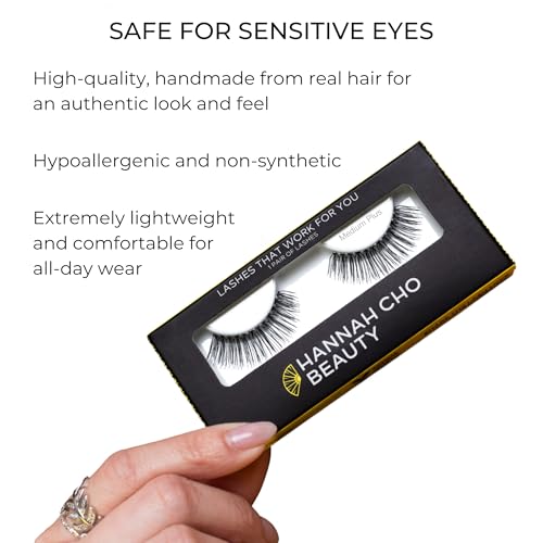 Hannah Cho Beauty False Lashes for Hooded Eyes - Real Hair