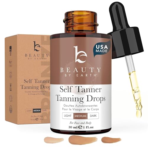 Self Tanning Drops by Beauty by Earth | Organic Face Bronzer