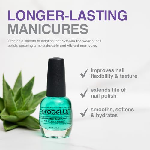 Probelle Hydrating Base Coat for Dry Brittle Nails