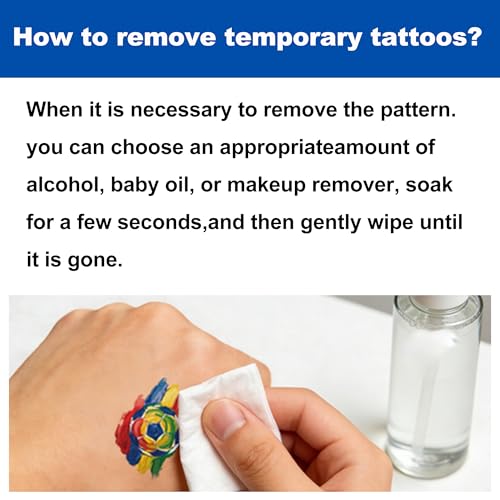 Argentina Flag Temporary Tattoos | 11 Sheets Waterproof Face Stickers