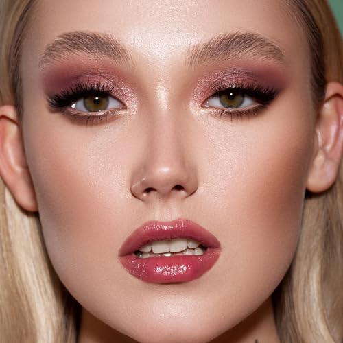 Boobeen Double Color Eyeshadow Palette, Matte & Shimmer Metal Eye Shadow Powder, Color Eye Shadow Blendable, Ultra Pigment Long Lasting Eye Makeup Palette