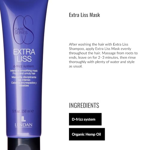 Lendan Extra Liss Smoothing Hair Mask - 150ml for Frizzy Hair