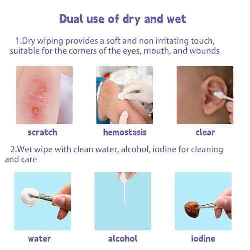 60 Balls Sterile Gauze Balls Gauze Sponge Cotton Balls Gauze Swab Sterile (M) (3balls/Pack)