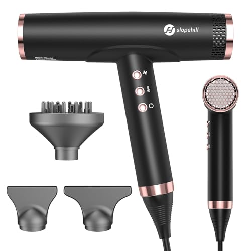 Slopehill Professional Ionic Hair Dryer with Diffuser 2000W
