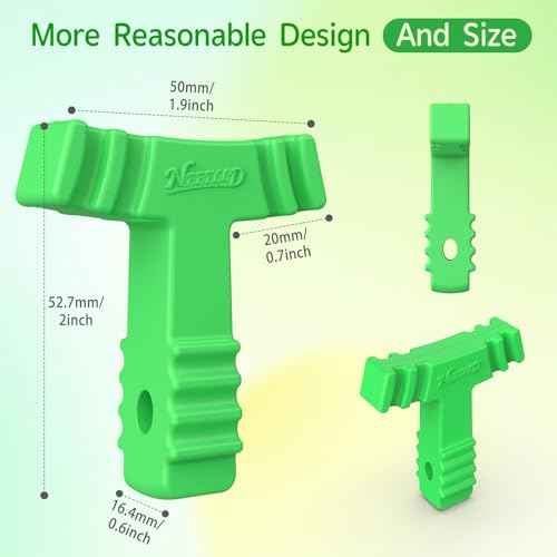 2 Pcs Chewies for Invisalign Aligners, Orthodontic Aligner Chewies Chompers Aligner Trays Seaters Durable Medical Grade Silicone Compatible with Invisible Braces (Green)