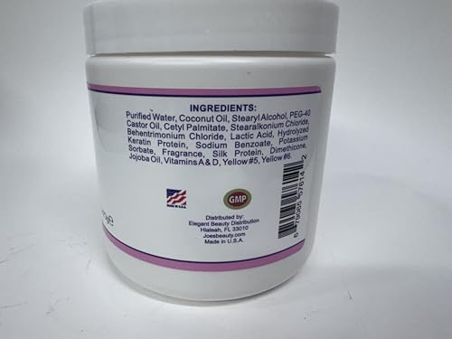 Silconex Leave-In Hair Treatment Cream with Shea Butter, 16 oz