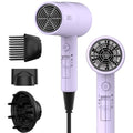AINA Hair Dryer with Diffuser & Comb, 1600W, 2 Heat Settings
