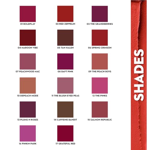 SUGAR Matte Attack Transferproof Lipstick - Red Zeppelin