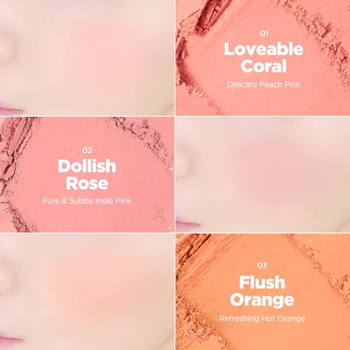 lilybyred Luv Beam Heart-Shaped Blush 02 Dollish Rose