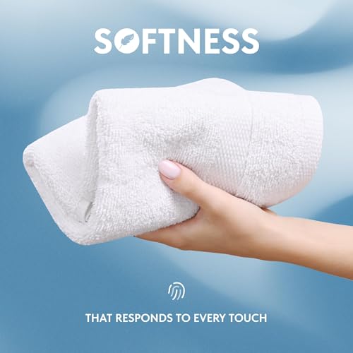 White Classic Cotton Washcloths 13x13 Inch 12 Pack