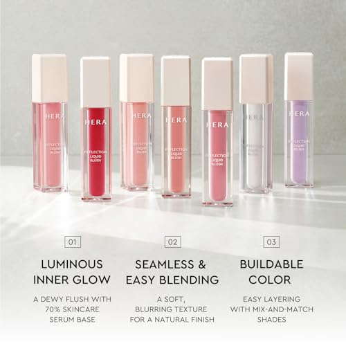 HERA Reflection Liquid Blush #227 Dolly Peach 7.5g