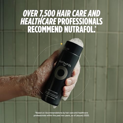 Nutrafol Men's 2-in-1 Shampoo & Conditioner for Thinning Hair