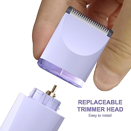 OLOV Electric Body Hair Trimmer for Men & Women - Waterproof, USB Rechargeable