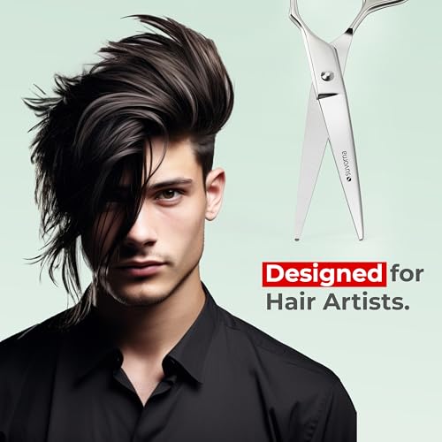 Suvorna 6" Professional Hair Cutting Scissors - Stainless Steel