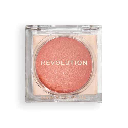 Revolution Beam Bright Blush - Peach Pop Luminous Powder
