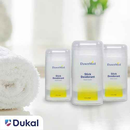 DAWNMIST Stick Deodorant, Fresh Scent 1.6 oz. Clear (Box of 144)