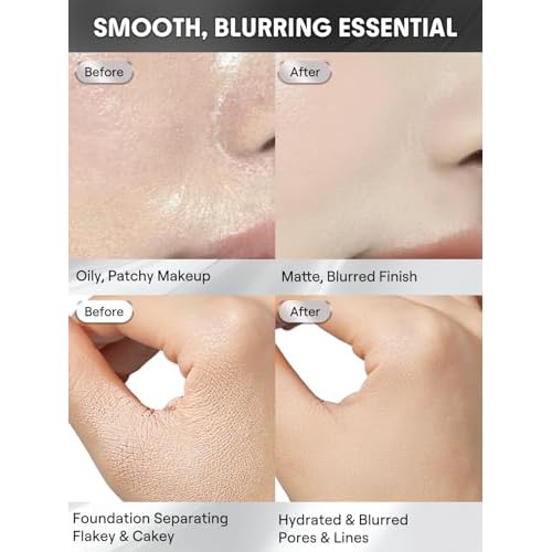 SHEGLAM Camera On Smooth & Blur Primer Mattifying Makeup Base Primer for Smoothing Skin
