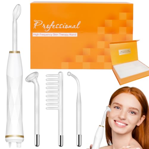 TUMAKOU High Frequency Facial Machine - 4 Tube Wand Device